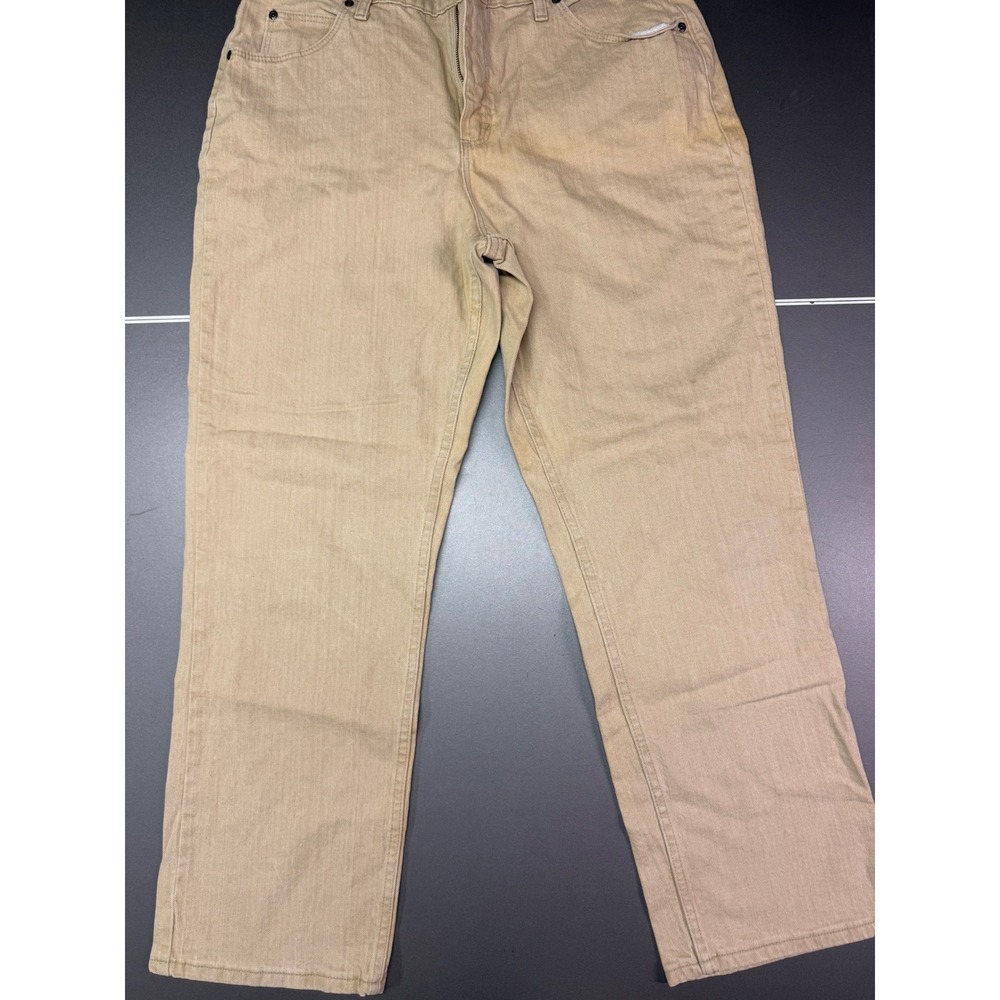Riders by Lee Instantly Slims You Relaxed Fit Tan Pants 16P New work career